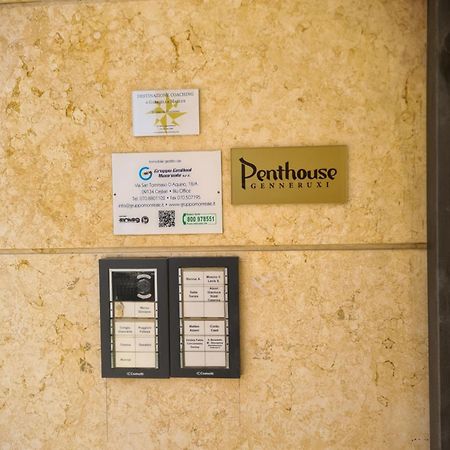 Hotel Penthouse Genneruxi Cagliari Exterior foto